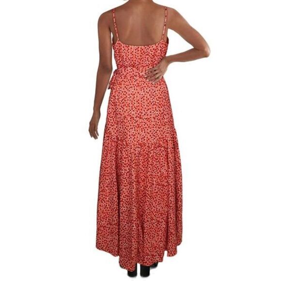 Anthropologie - Flutter Wrap Midi Dress petite M - Picture 6 of 16